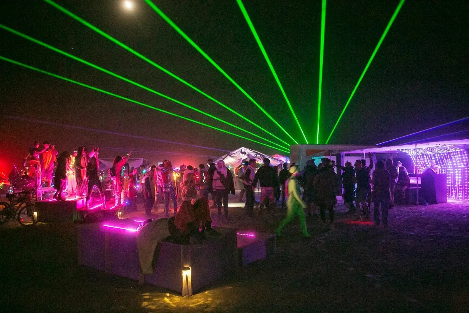 LED dance platforms