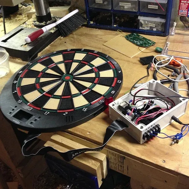 Dartboard electronics