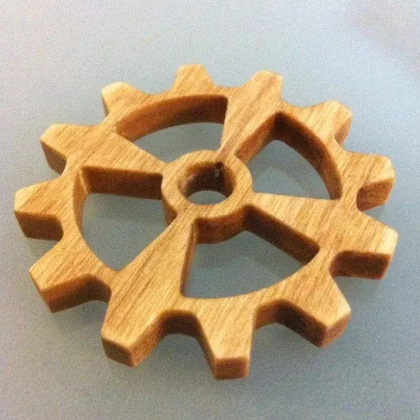 CNC gear headphone wrap