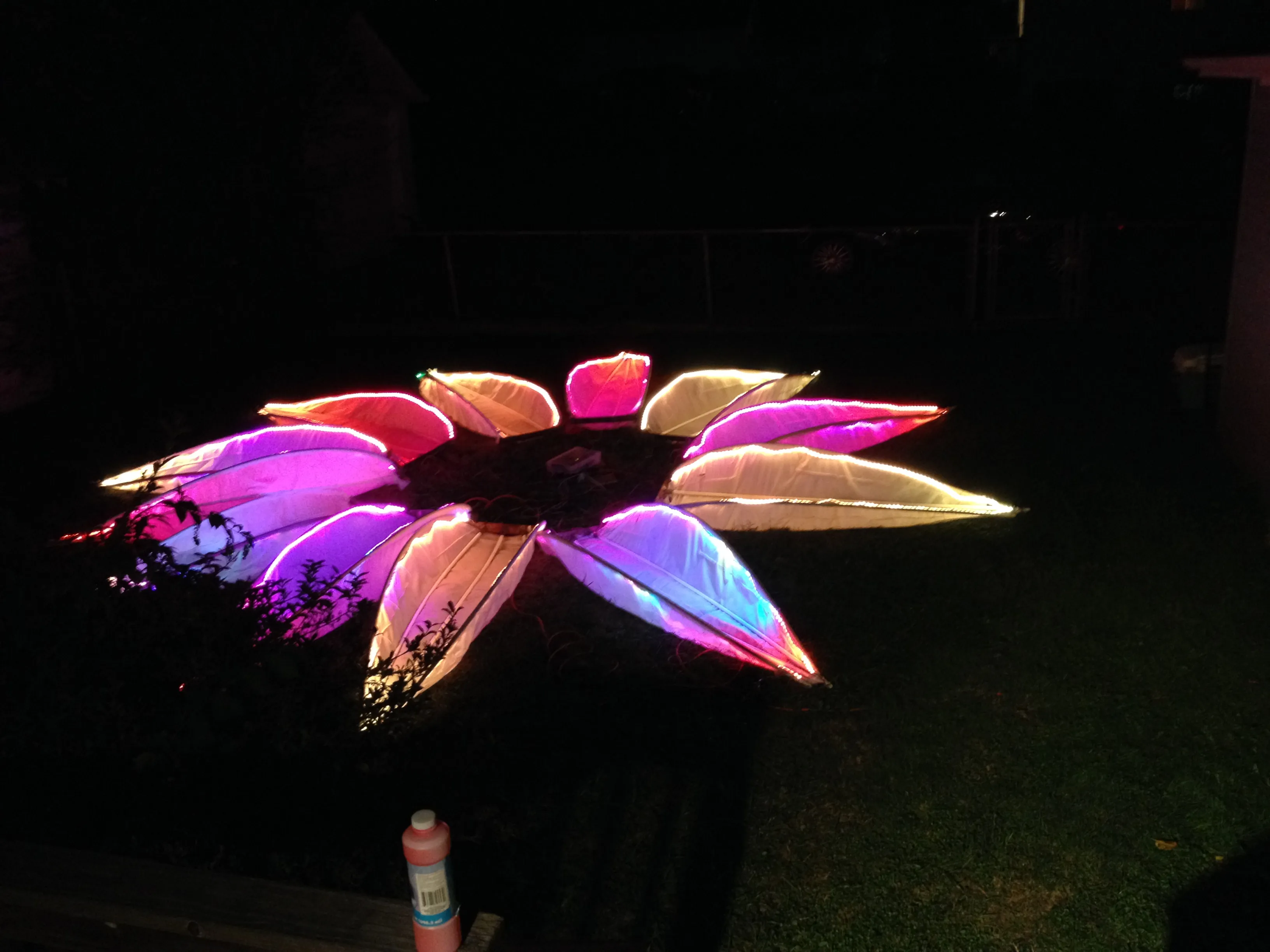 Testing the LED patterns